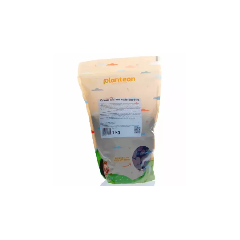 Kakao Ziarno Całe Surowe 1 kg - Planteon