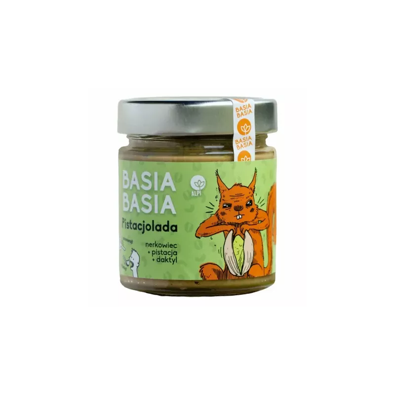Krem Pistacjolada - Nerkowce Pistacje Daktyle 195 g - Basia Basia
