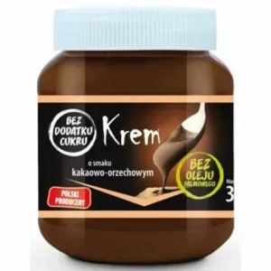 Krem o Smaku Kakaowo - Orzechowym Bez Dodatku Cukru 350 g - CD S.A.
