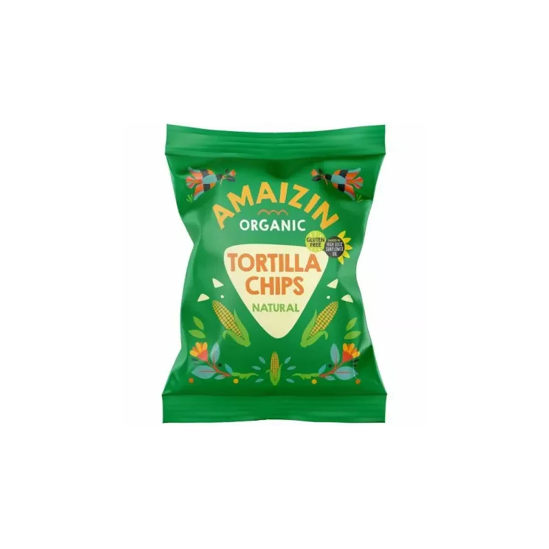 Chipsy Kukurydziane Solone Bezglutenowe Bio 75 g - Amaizin (data: 01.08.2026)