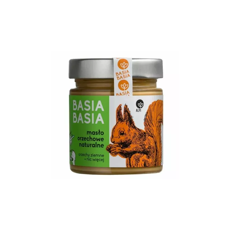 Krem Orzechowy Naturalny 210 g - Basia Basia
