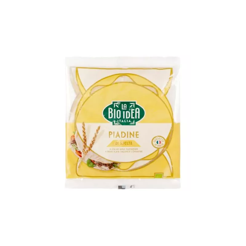 Tortilla Orkiszowa Piadina Bio 260 g - La Bio Idea