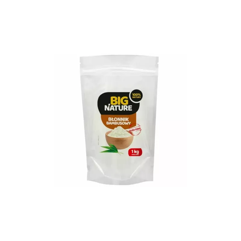 Błonnik Bambusowy do Diety Ketogenicznej 1 kg - Big Nature