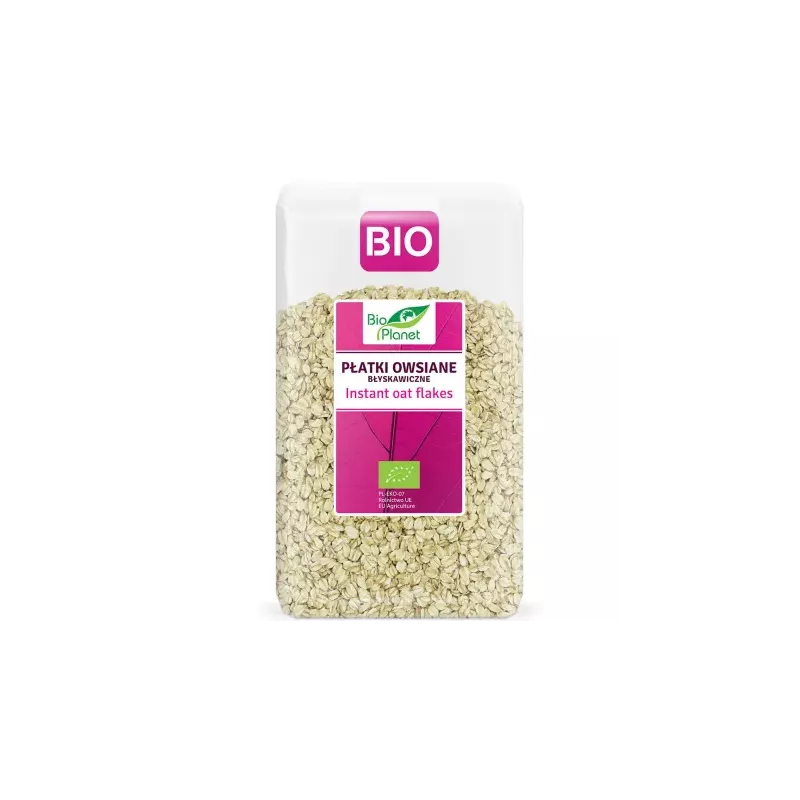 Płatki Owsiane Błyskawiczne Bio 600 g - Bio Planet