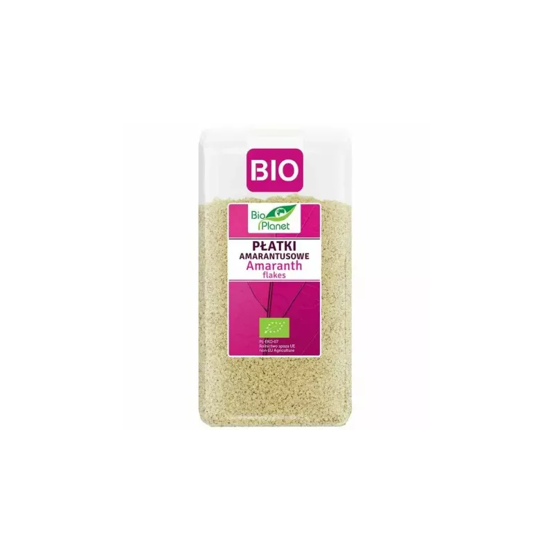 Płatki Amarantusowe Bio 600 g - Bio Planet