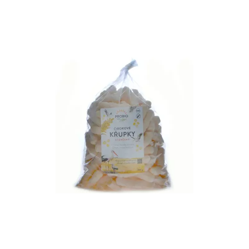 Chrupki z Sorgo Niesolone Bezglutenowe Bio 100 g - Probio