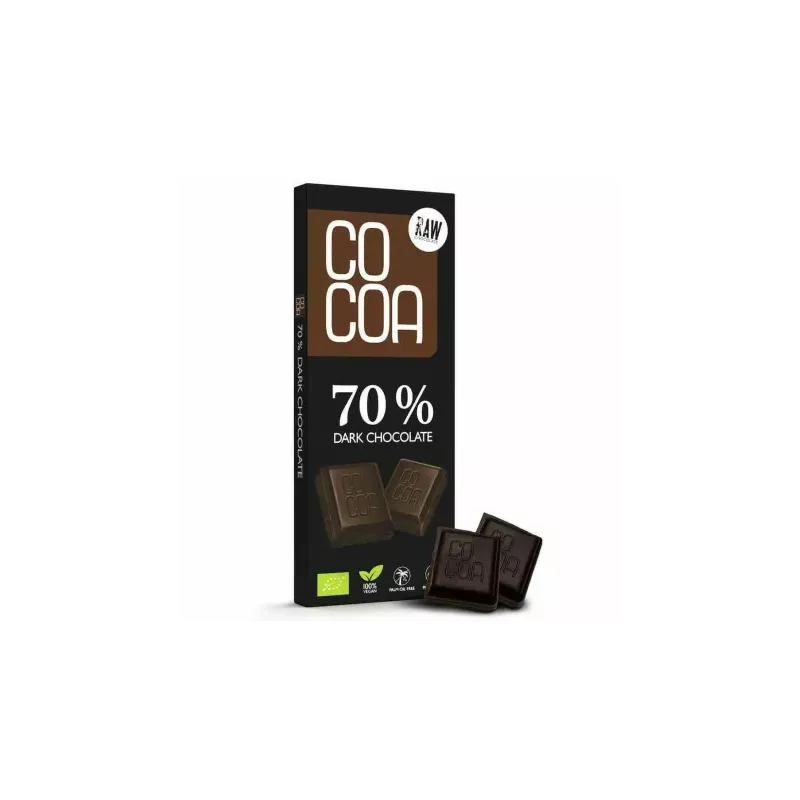 Czekolada Gorzka 70 % Bio 40 g - Cocoa
