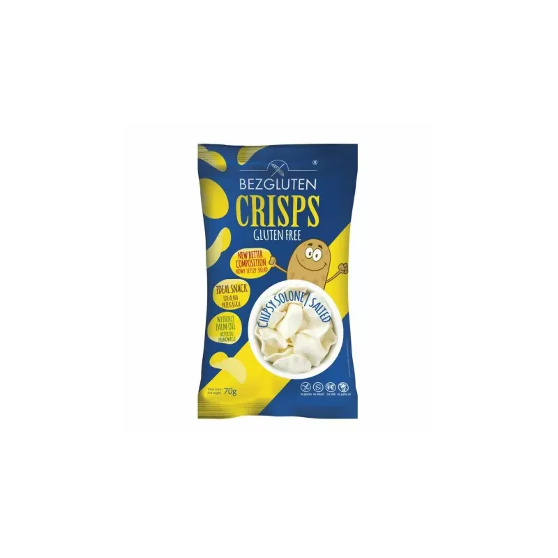 Chipsy Solone Bezglutenowe 70 g - Bezgluten