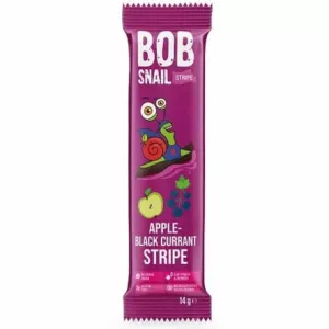 Przekąska Jabłkowo - Porzeczkowa Bez Dodatku Cukru 14 g - Bob Snail