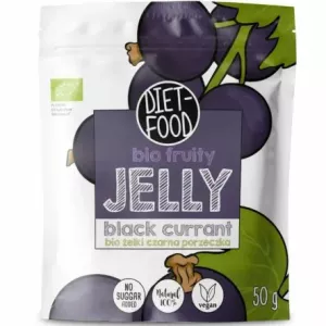 Żelki Czarna Porzeczka BIO 50 g - Diet Food