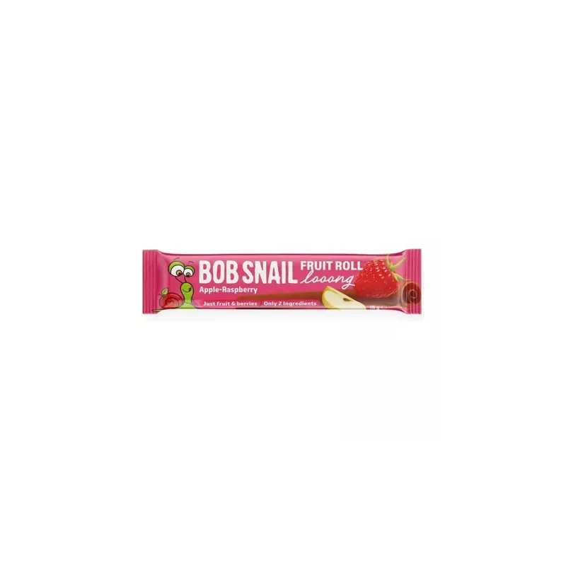 Przekąska Jabłko i Malina ROLL LOOONG 15 g - Bob Snail