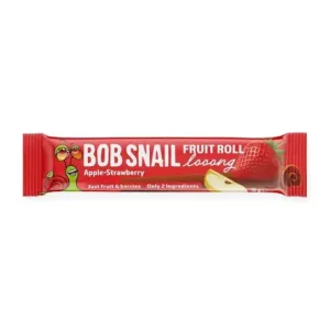 Przekąska Jabłko i Truskawka ROLL LOOONG 15 g - Bob Snail