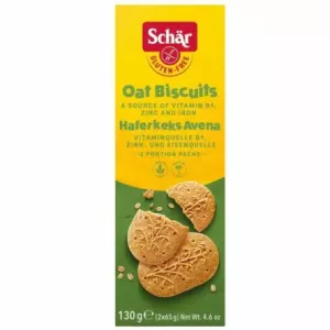Ciastka Owsiane Bezglutenowe 130 g (2x 65 g) - Schar