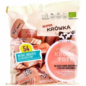 Krówki Wegańskie Toffi Bio 150 g - Super Krówka