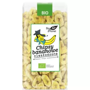 Chipsy Bananowe Niesłodzone Bio 350 g - Bio Planet