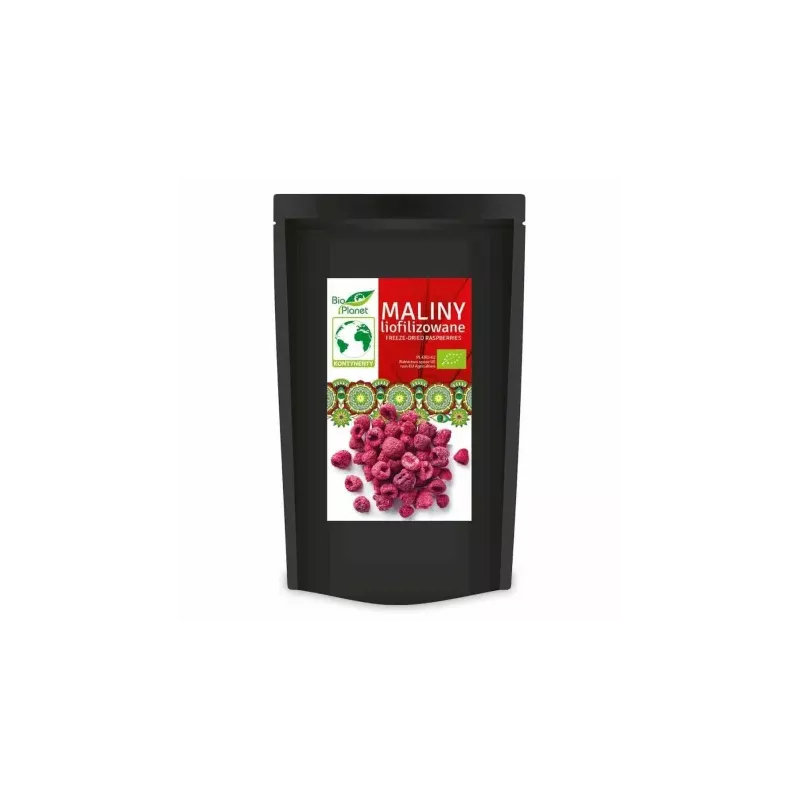 Maliny Liofilizowane Malina Bio 30 g - Bio Planet