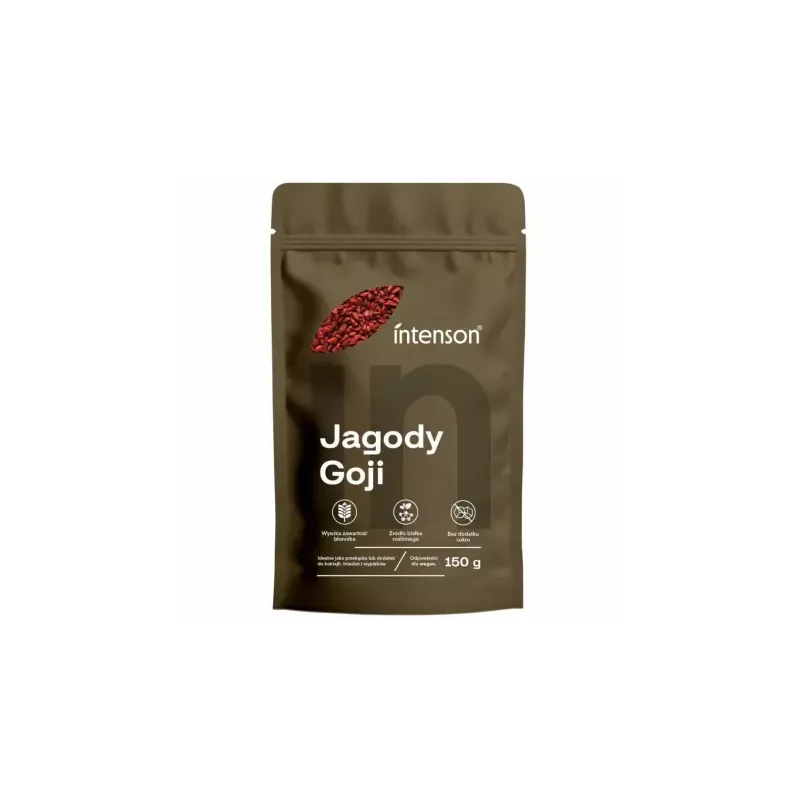 Jagody Goji Suszone 150 g - Intenson
