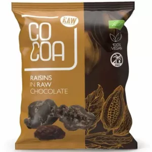 Rodzynki w Surowej Czekoladzie Bio 70 g - Cocoa