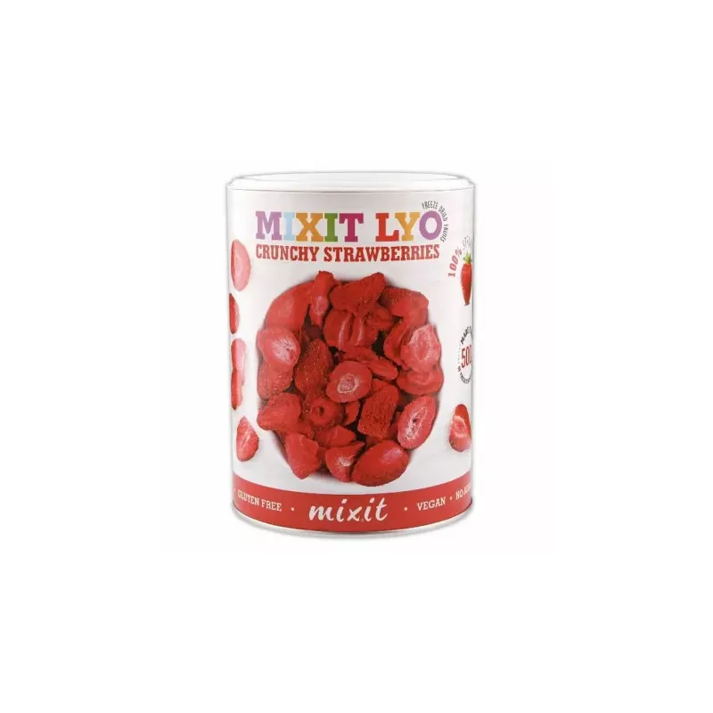 Truskawka - Chrupiące Owoce (Owoce Liofilizowane) 50 g - Mixit