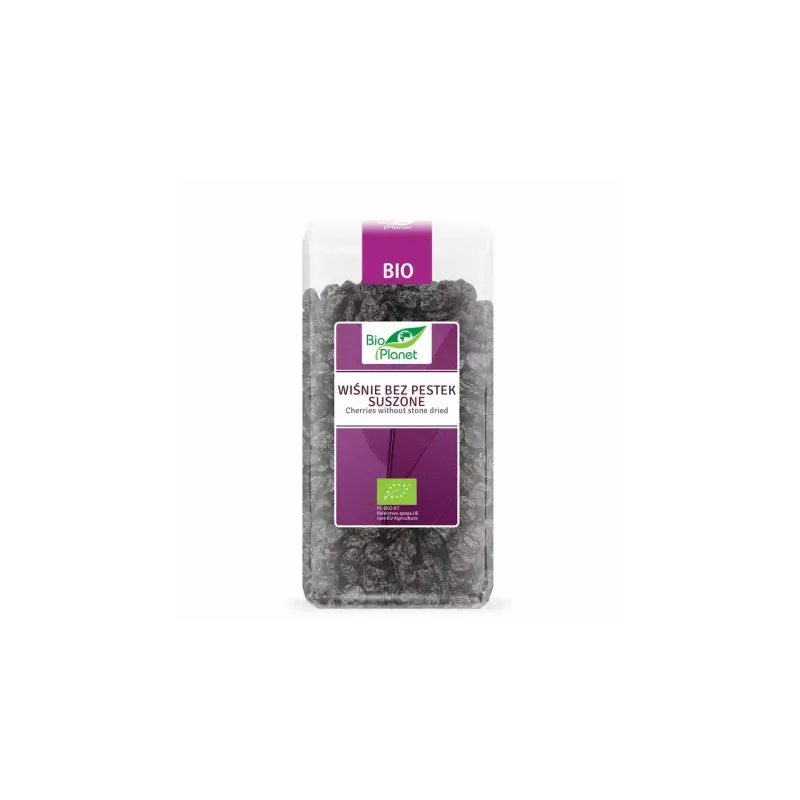 Wiśnie Bez Pestek Suszone Bio 400 g - Bio Planet