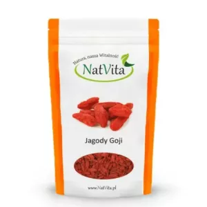 Jagody Goji Owoc Suszony 500 g - Natvita