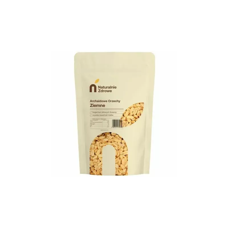 Orzechy Ziemne Bez Soli 1 kg - Naturalnie Zdrowe