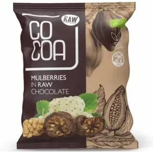 Morwy w Surowej Czekoladzie Bio 70 g - Cocoa