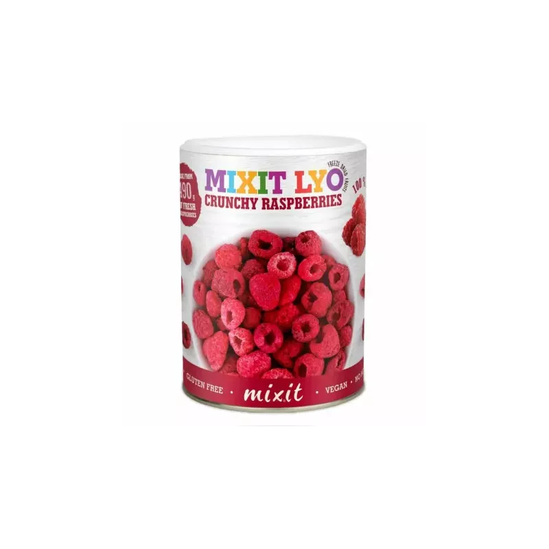 Malina - Chrupiące Owoce (Owoce Liofilizowane) 70 g - Mixit