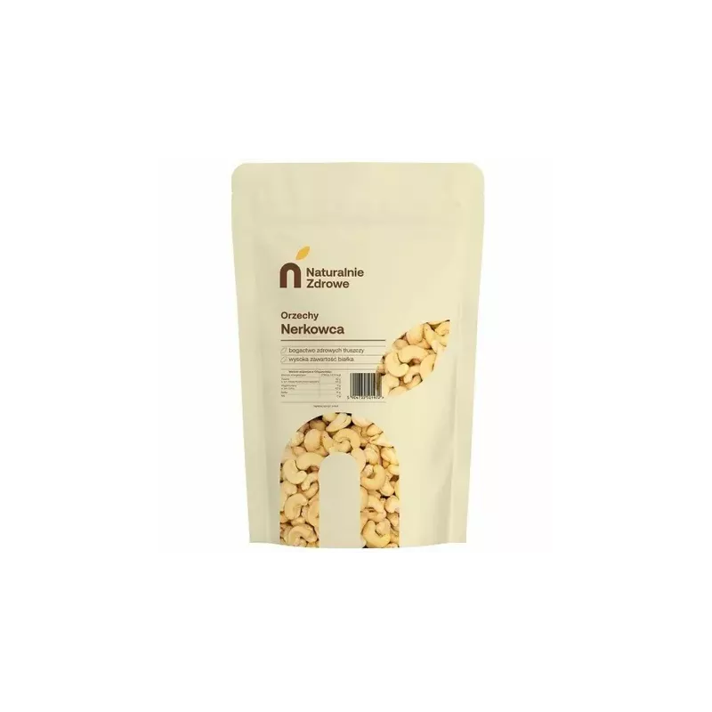 Orzechy Nerkowca Całe 500 g - Naturalnie Zdrowe