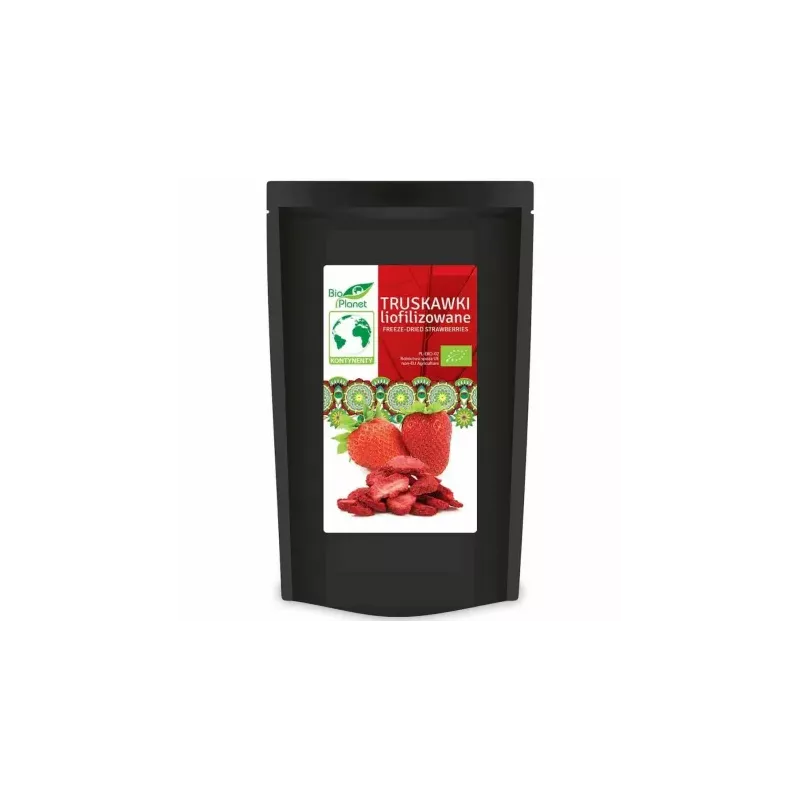 Truskawki Liofilizowane Bio 30 g - Bio Planet