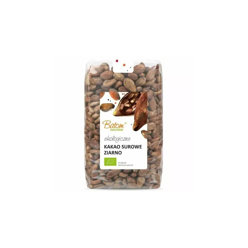 Kakao Surowe Ziarno Bio 1 kg - BATOM