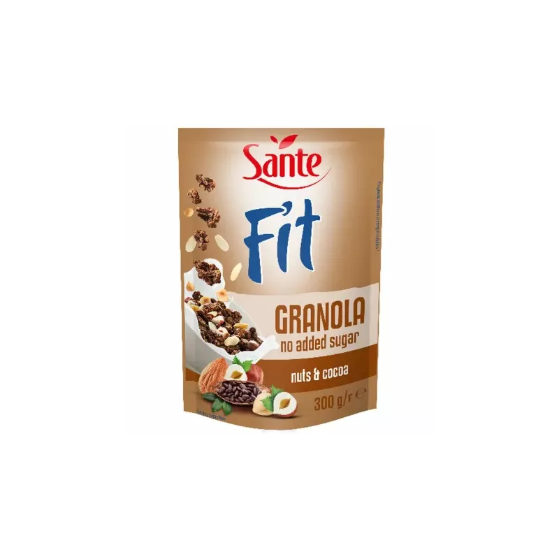 Fit Granola Orzechy i Kakao 300 g - Sante
