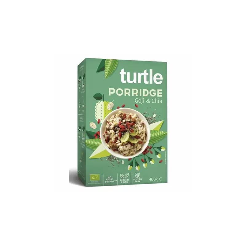 Owsianka Superfood Bezglutenowa Bio 400 g - Turtle