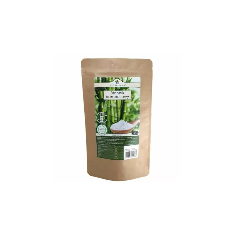 Błonnik Bambusowy 250 g - Pięć Przemian