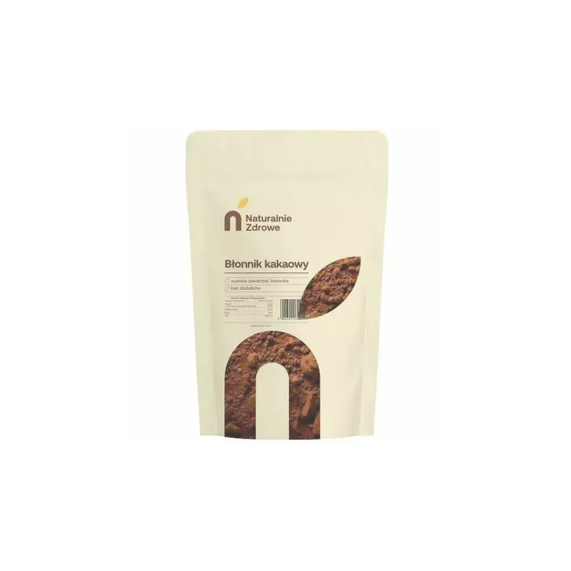 Błonnik Kakaowy 500 g - Naturalnie Zdrowe