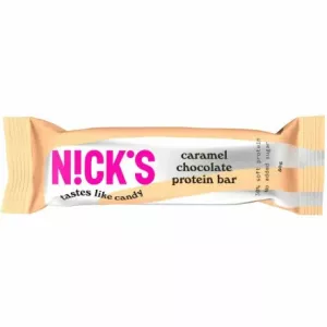 Baton Proteinowy Słony Karmel w Mlecznej Czekoladzie 50 g - Nicks