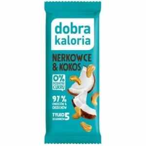 Baton Nerkowce i Kokos 35 g - Dobra Kaloria