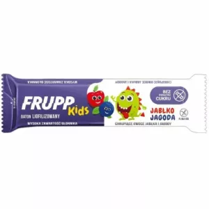 Baton Liofilizowany Jabłko - Jagoda 9 g - Frupp Kids