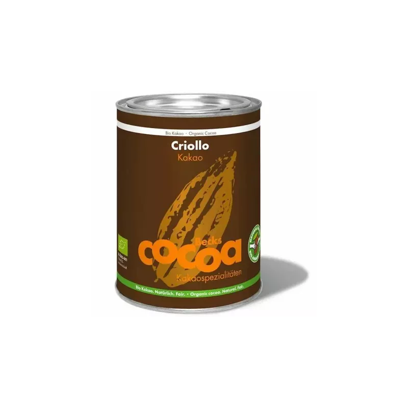 Kakao w Proszku Criollo Bezglutenowe Bio 200 g - Becks Cocoa