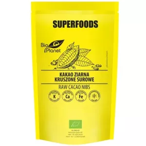 Kakao Ziarna Kruszone Surowe Bio 250 g - Bio Planet