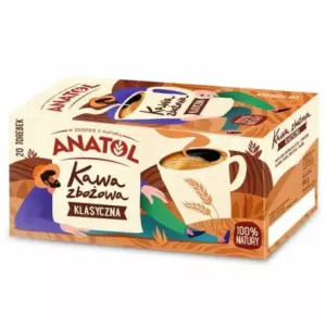 Kawa Zbożowa Klasyczna Expresowa 84 g (20 Torebek) - Anatol