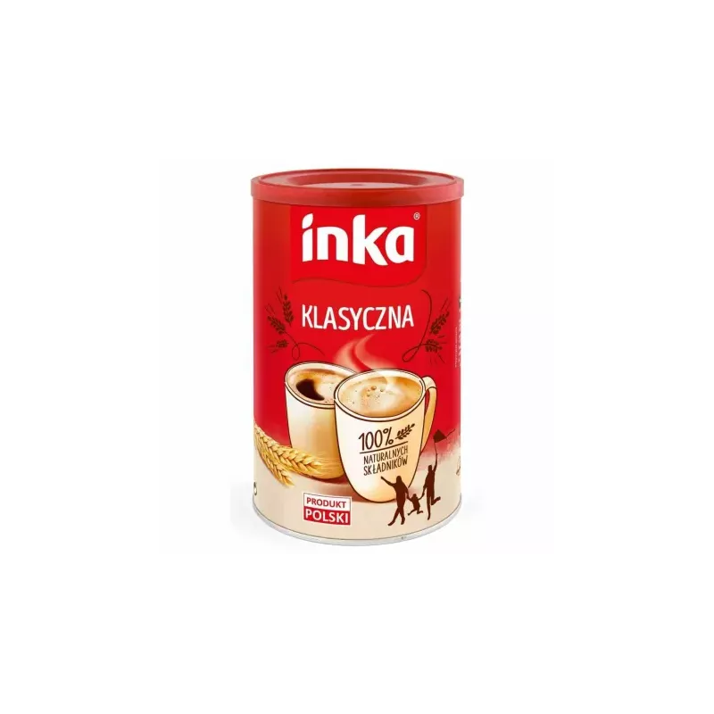 INKA Rozpuszczalna Kawa Zbożowa KLASYCZNA Puszka 200 g - Grana