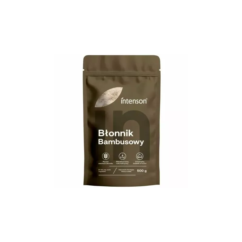 Błonnik Bambusowy KETO 500 g - Intenson