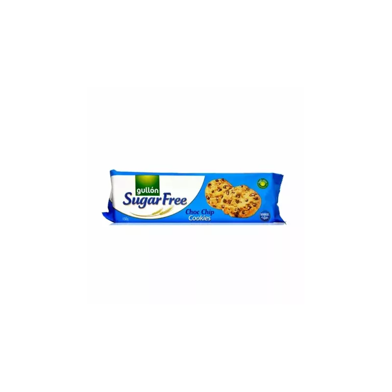 Ciastka Bez Dodatku Cukru z Kawałkami Czekolady 150 g - Gullon