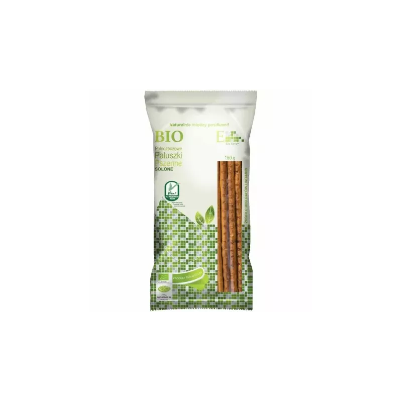 Paluszki Pszenne Pełnozbożowe Solone Bio 150 g - Envoy