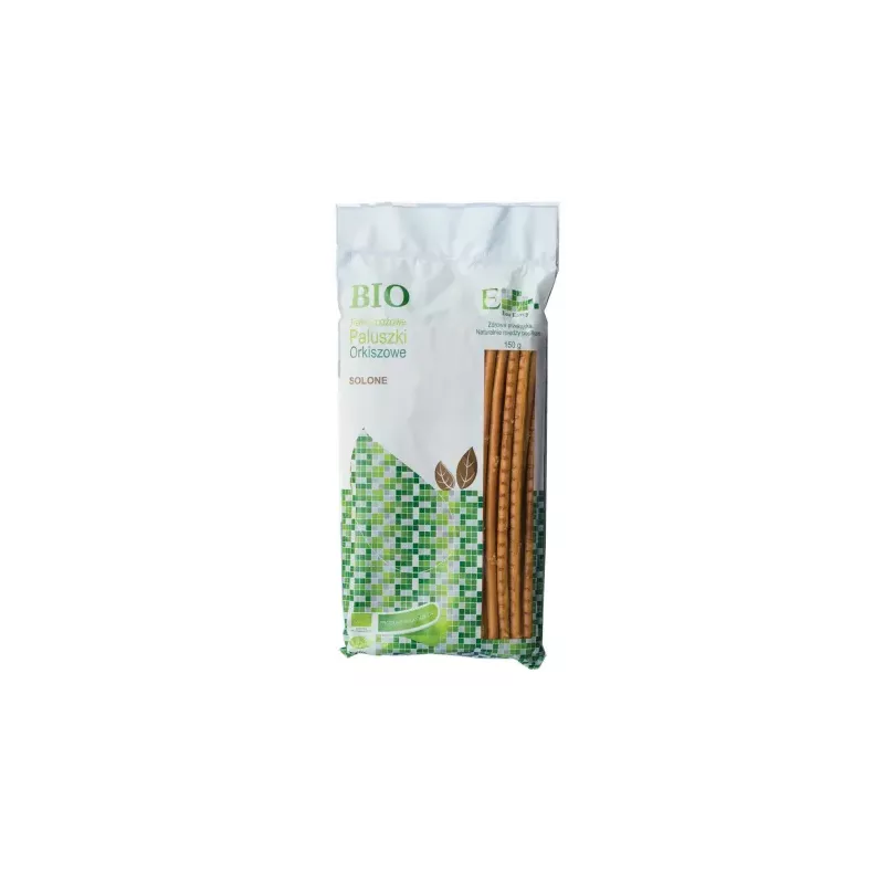 Paluszki Orkiszowe Pełnoziarniste Solone Bio 150 g - Envo