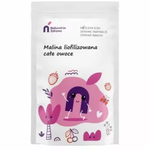 Malina Liofilizowana Całe Owoce 20 g - Eneczka Kids
