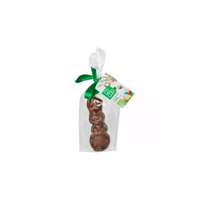 Bio Zając z Czekolady Migdałowej 55 g - Cocoa