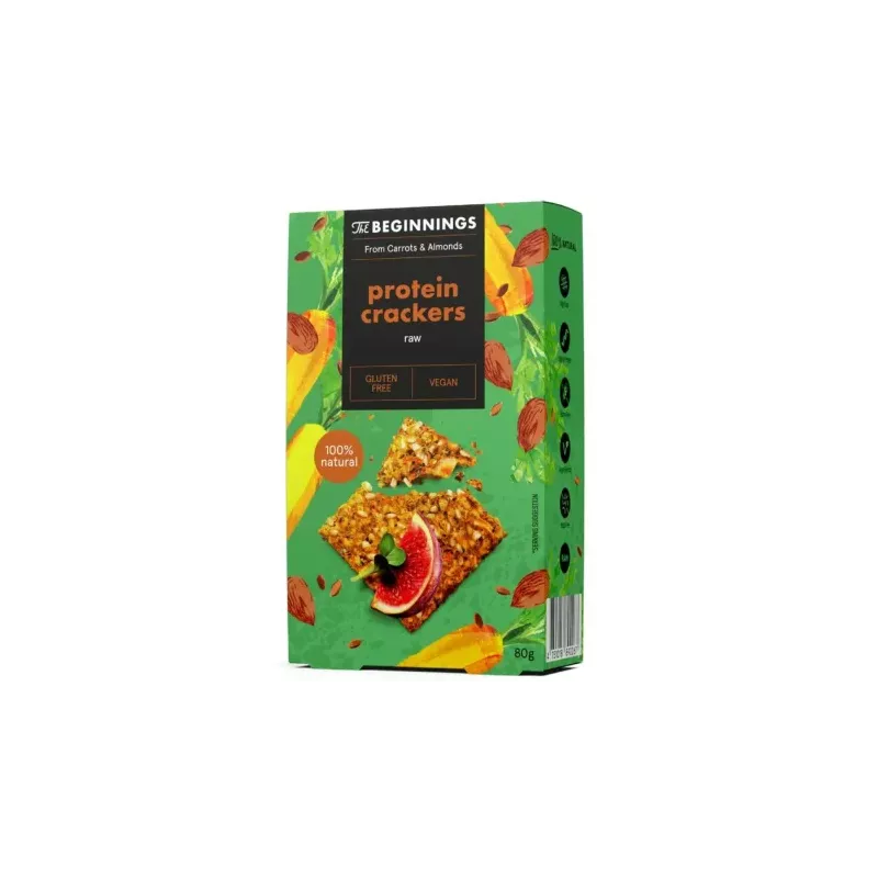 Krakersy Proteinowe 80 g - The Beginnings