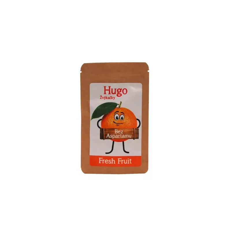 Guma do Żucia Świeże Owoce z Ksylitolem 9 g - Hugo